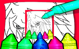 Anime Vampire Girl Coloring Pages