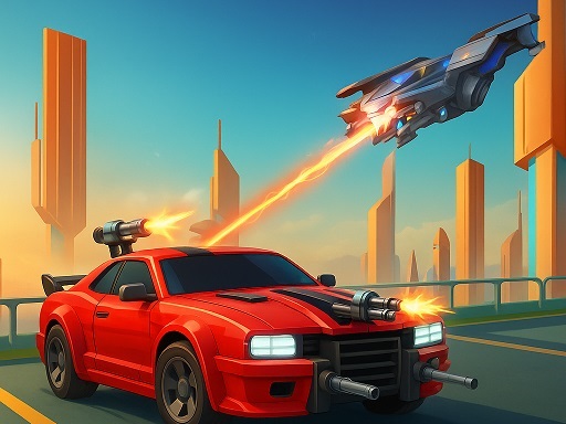 Car Shooting Game Rivals Rage