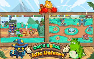 CatnRobot Idle TD Battle Cat