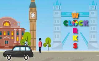 Clock Works Color Switch Clock