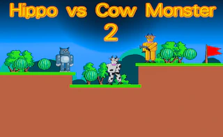 Hippo vs Cow Monster 2