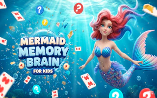 Mermaid Memory Brain for Kids