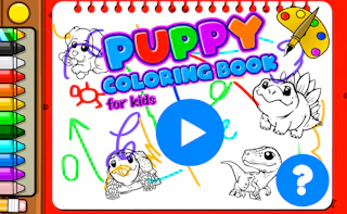 Puppy Coloring Book