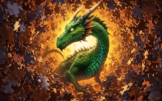 Realistic Dragon Jigsaw Puzzle