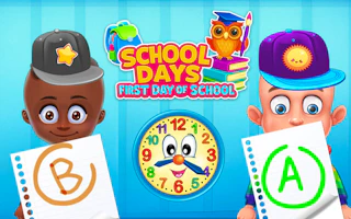 School Days First Day of School