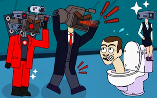 Skibidi Toilet and Titans